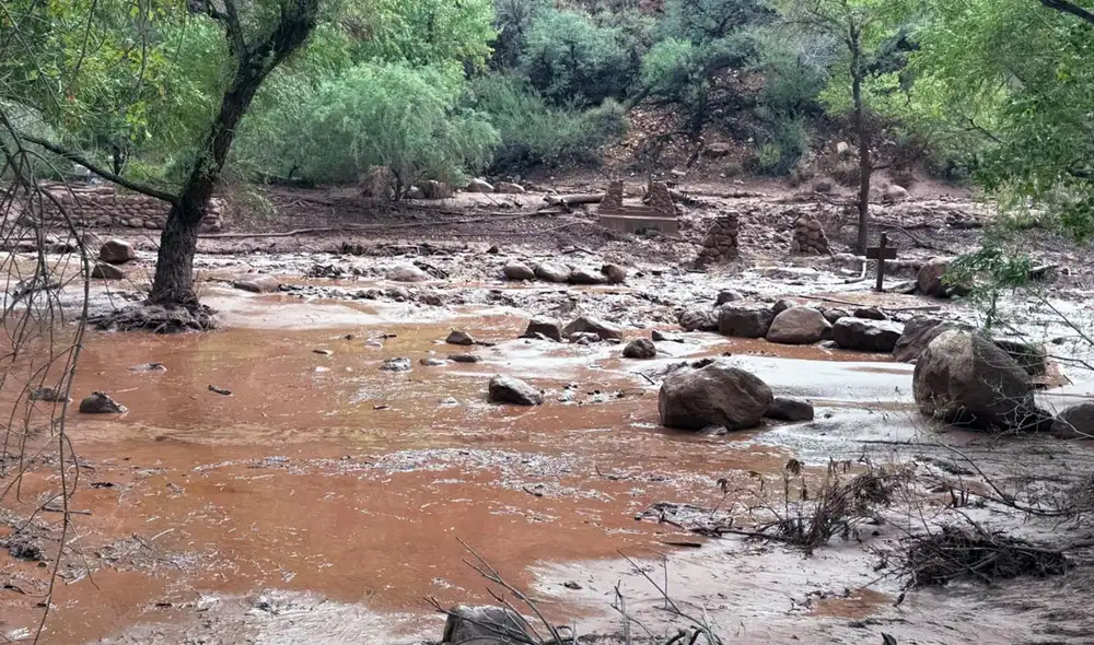 El riesgo de nuevas tormentas eléctricas mantiene bajo vigilancia al Gran Cañón El riesgo de nuevas tormentas eléctricas mantiene bajo vigilancia al Gran Cañón