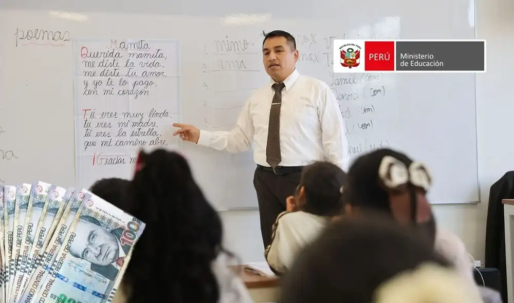 Más de 400.000 docentes y auxiliares de instituciones educativas públicas recibirán un bono extraordinario de S/487. Más de 400.000 docentes y auxiliares de instituciones educativas públicas recibirán un bono extraordinario de S/487.