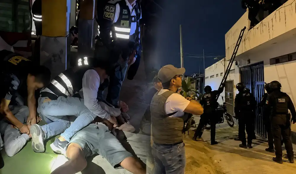 La PNP allanó durante la madrugada del 31 de agosto un inmueble conocido como “Casa Blanca”, ubicado en la zona José Gálvez Barrenechea, en VMT.