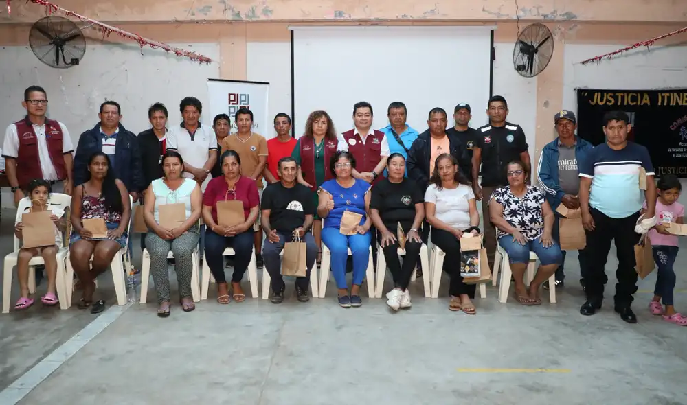 Corte de Tumbes capacita a ronderos de Matapalo sobre justicia intercultural. Foto: difusión.