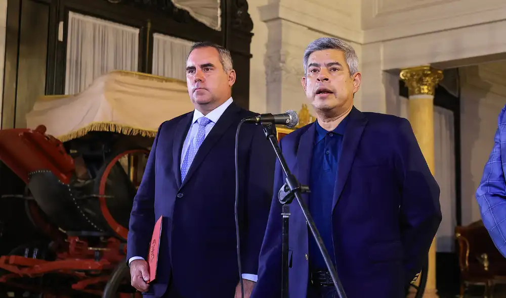 Luis Galarreta y Rafael Belaúnde