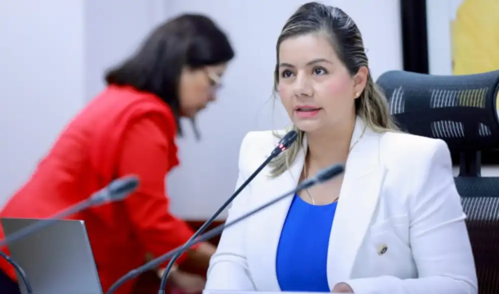 Tania Ramírez es cuestionada por viajes con el ministro de Educación, José Antonio Chang. Foto: Congreso.