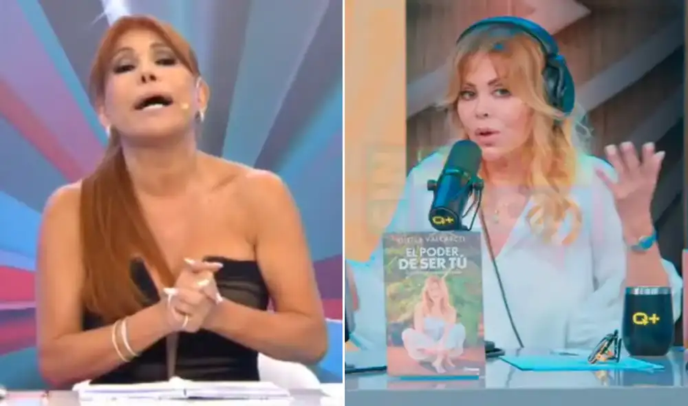 Magaly cuestiona a Gisela Valcárcel por decir que financiaría despedida de ‘El Gran Show’. Foto: Composición LR Magaly cuestiona a Gisela Valcárcel por decir que financiaría despedida de ‘El Gran Show’. Foto: Composición LR