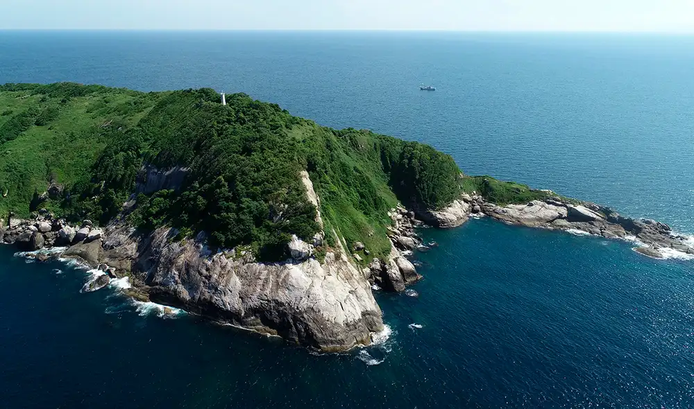 La Ilha da Queimada Grande es el hábitat de una de las serpientes más venenosas del mundo. Foto: Armada de Brasil