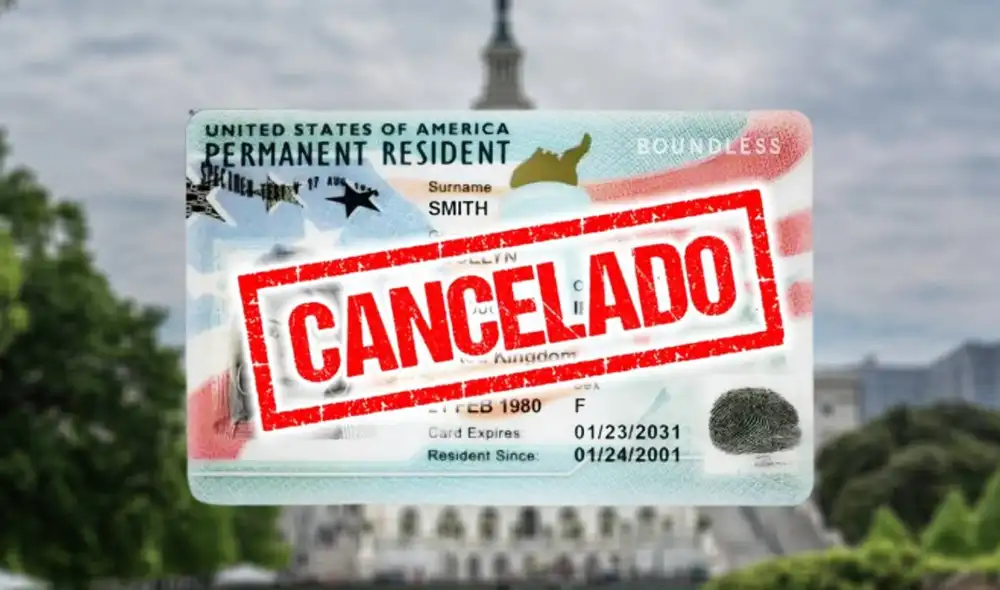 EE.UU. cancela Green Card de las personas que viajen fuera del país. EE.UU. cancela Green Card de las personas que viajen fuera del país.