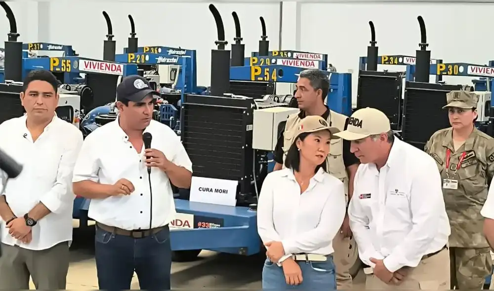 Keiko Fujimori estuvo en evento en Piura | Composición: LR.
