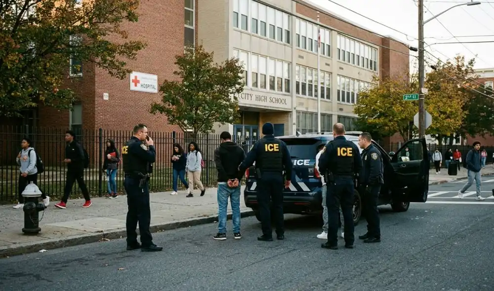 Conoce si el ICE puede detener a inmigrantes en escuelas, hospitales e iglesias.