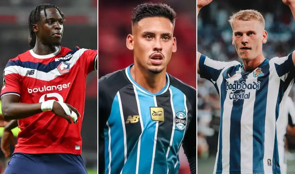 Lille, Gremio y Real Sociedad hoy en sus respectivos campeonatos. Foto: Ligue 1/Brasileirao/Real Sociedad/composición LR Lille, Gremio y Real Sociedad hoy en sus respectivos campeonatos. Foto: Ligue 1/Brasileirao/Real Sociedad/composición LR