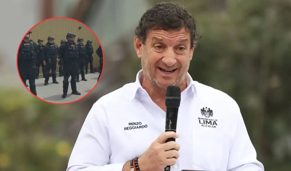 Renzo Reggiardo presentó a su 'Guardia Municipal' | Composición: LR.