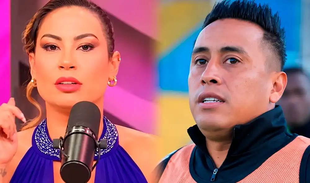 Pamela López le da a sus hijos a Cueva