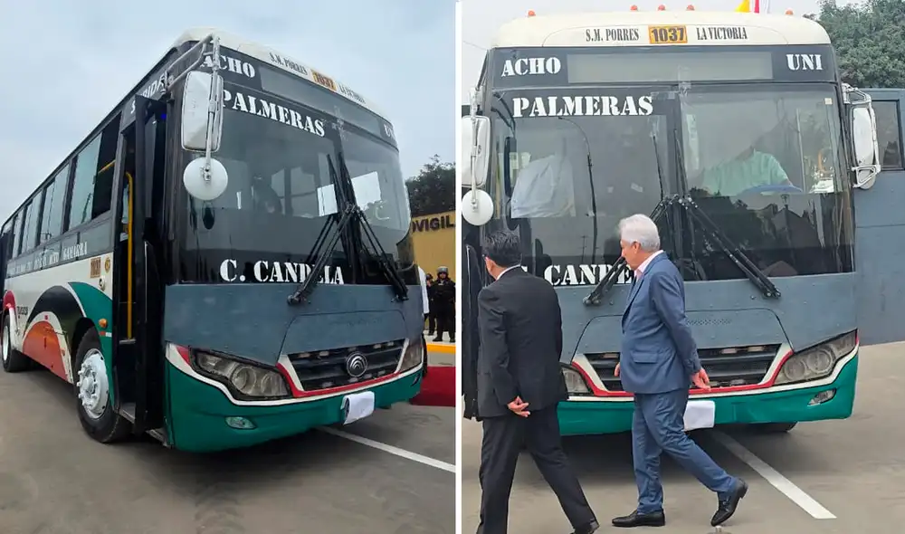 La Municipalidad de Lima presenta un nuevo bus blindado para proteger a conductores del transporte público de extorsionadores, equipándolo con láminas de acero y vidrios antibalas.