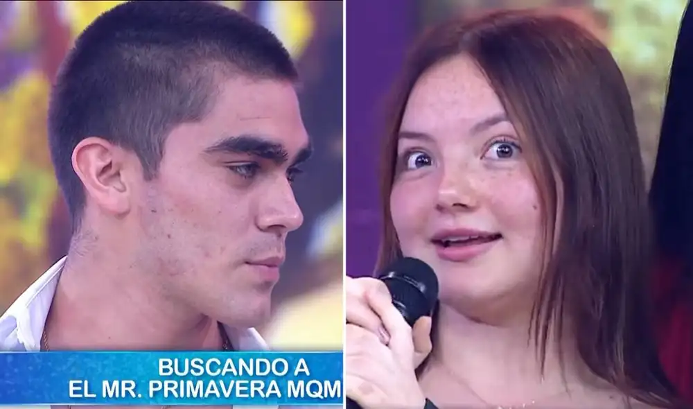 Francisca Aronsson y Santiago Salinas coincidieron por primera vez en un programa de televisión.