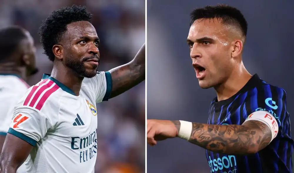Real Madrid e Inter de Milán se enfrentan en el estadio Santiago Bernabéu. Foto: LaLiga/Serie A/composición LR