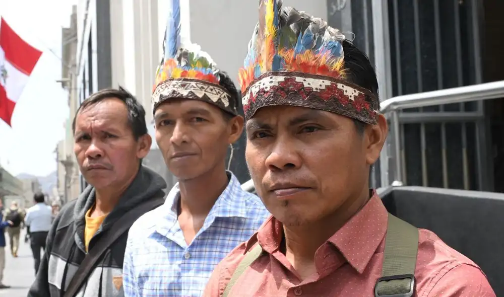 Comunidad Ticuna llegó a Lima para presentar pedidos ante instituciones del Estado | Foto: cortesía.