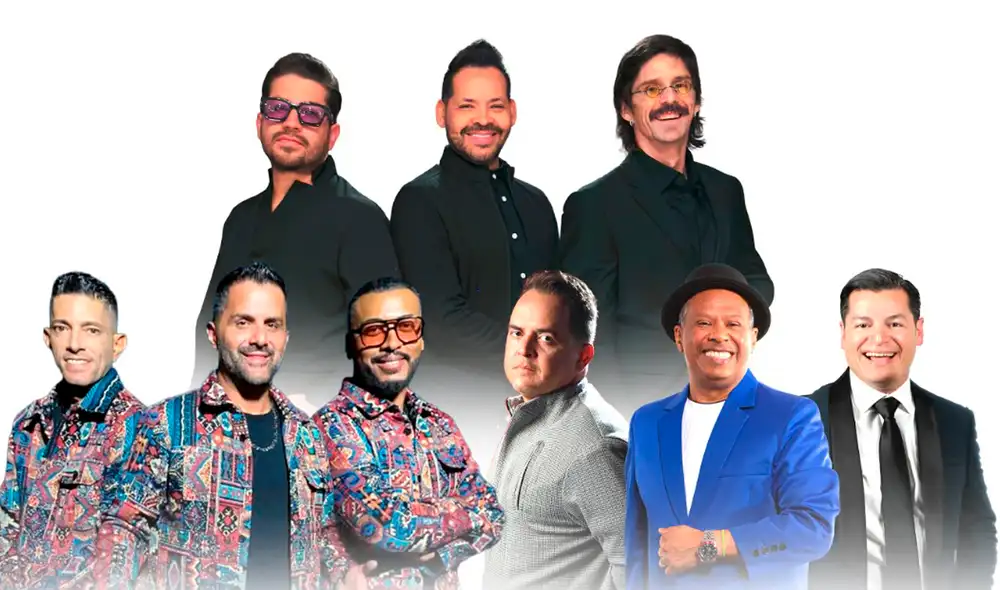 La 'Trilogía Salsa 90's' regresa a Lima con un nuevo concierto el 19 de diciembre en Costa 21, tras el éxito de su primera edición. Foto: difusión La 'Trilogía Salsa 90's' regresa a Lima con un nuevo concierto el 19 de diciembre en Costa 21, tras el éxito de su primera edición. Foto: difusión