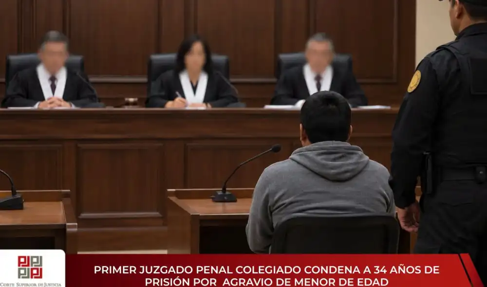 Juzgado de Lambayeque dictó 34 años de prisión por delitos sexuales. Foto: difusión. Juzgado de Lambayeque dictó 34 años de prisión por delitos sexuales. Foto: difusión.