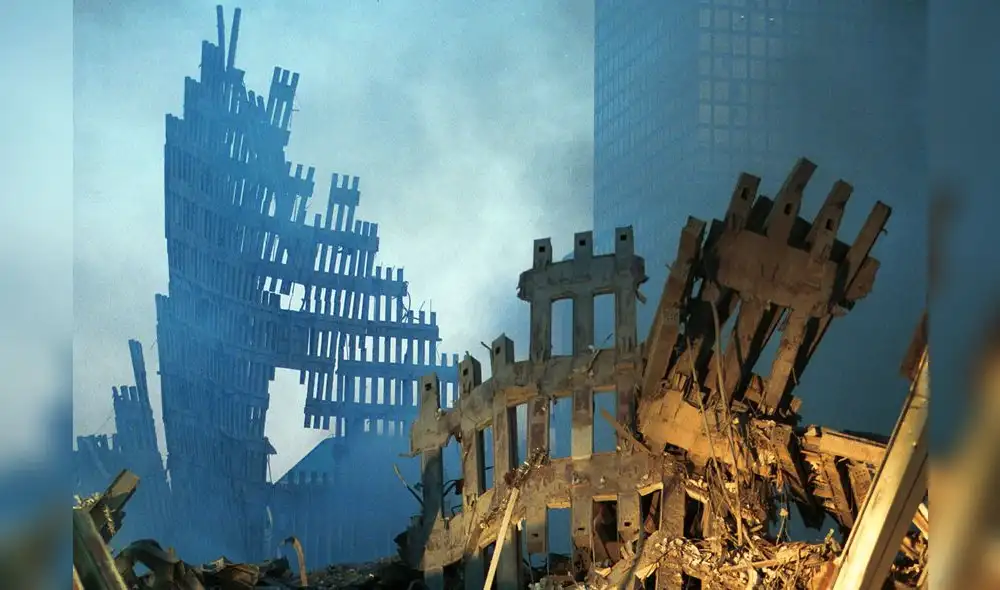 11 de septiembre de 2001. Foto: AFP. 11 de septiembre de 2001. Foto: AFP.