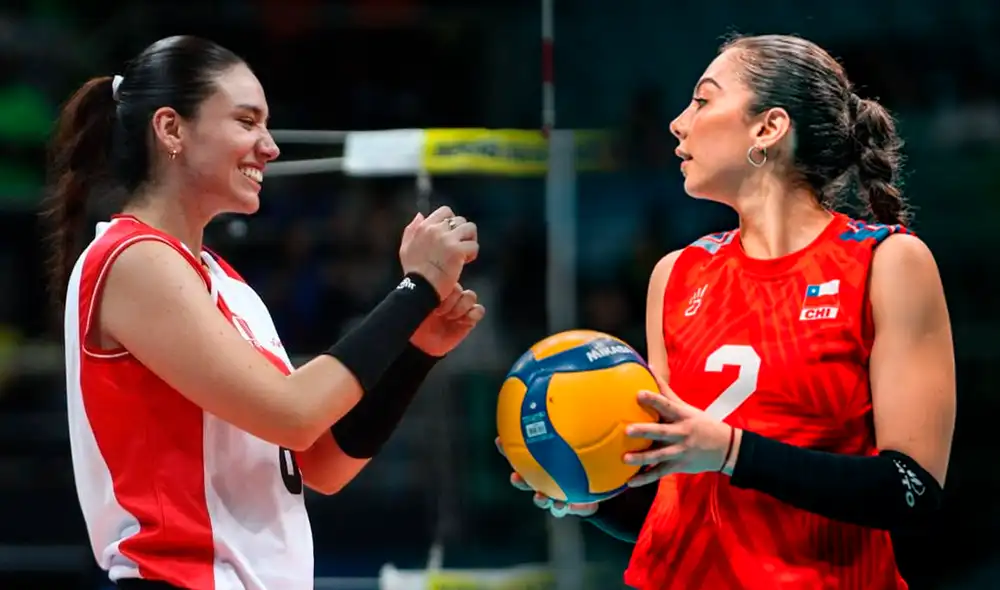 Perú y Chile luchan por no quedar en el último lugar del Sudamericano de Vóley 2026. Foto: composición LR/FPV/Instagram de ese_fotografia