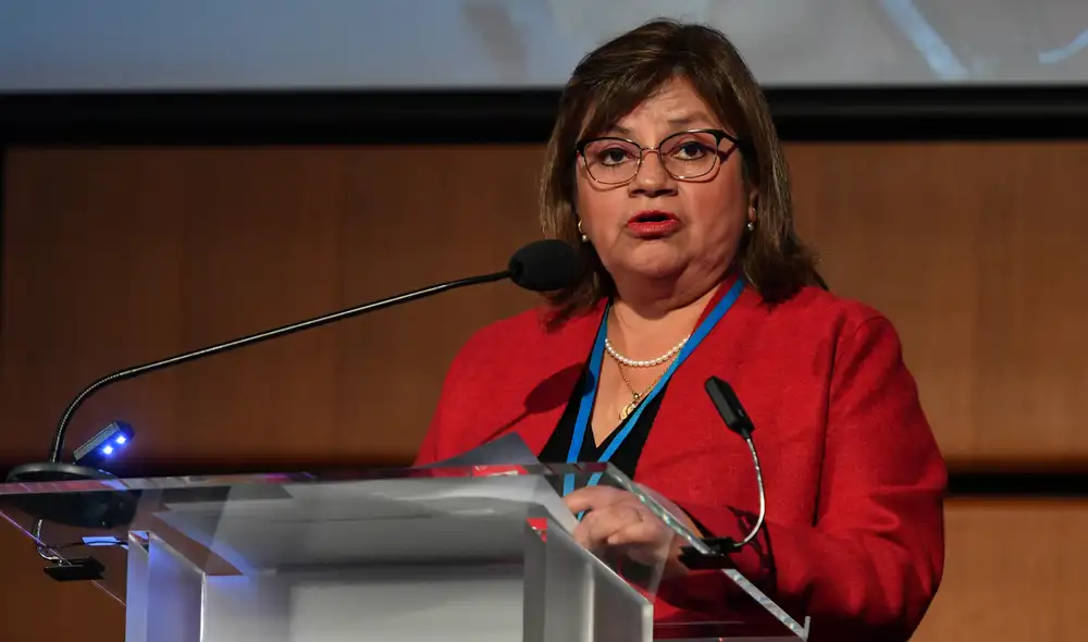 Tomas fue ministra de salud durante el gobierno de Martín Vizcarra. Foto: difusión Tomas fue ministra de salud durante el gobierno de Martín Vizcarra. Foto: difusión