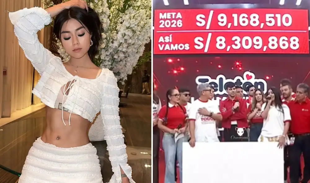 Milenka Nolasco es una de las tiktokers femenina más populares del Perú. Foto: Composición LR/Instagram.