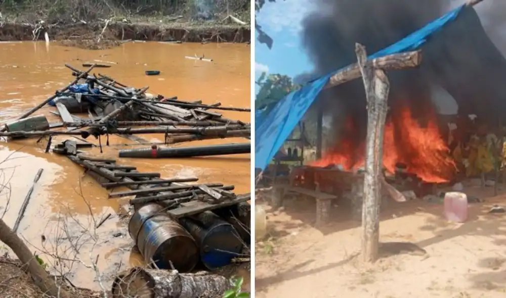 Minería ilegal en Madre de Dios