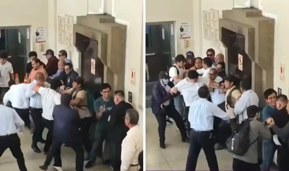 Enfrentamientos en la UNI