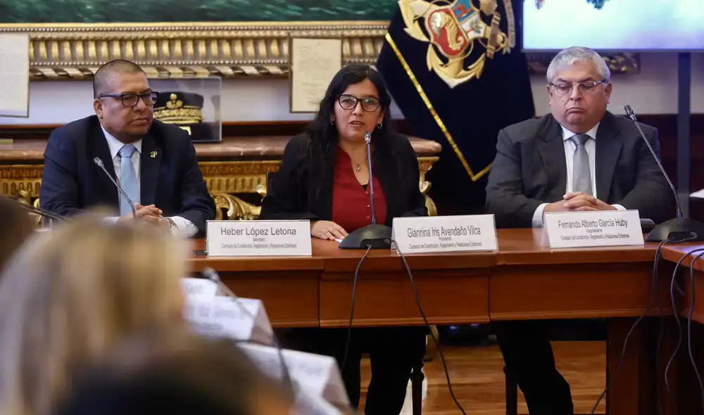 Giannina Avendaño informó que el pedido de facultades será revisado dentro de dos semanas. Foto: difusión