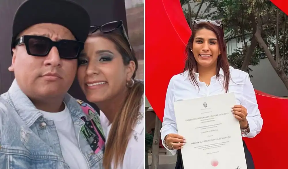 Melissa Gonzáles y Jorge Luna se casaron en 2020 y tienen dos hijos juntos.
