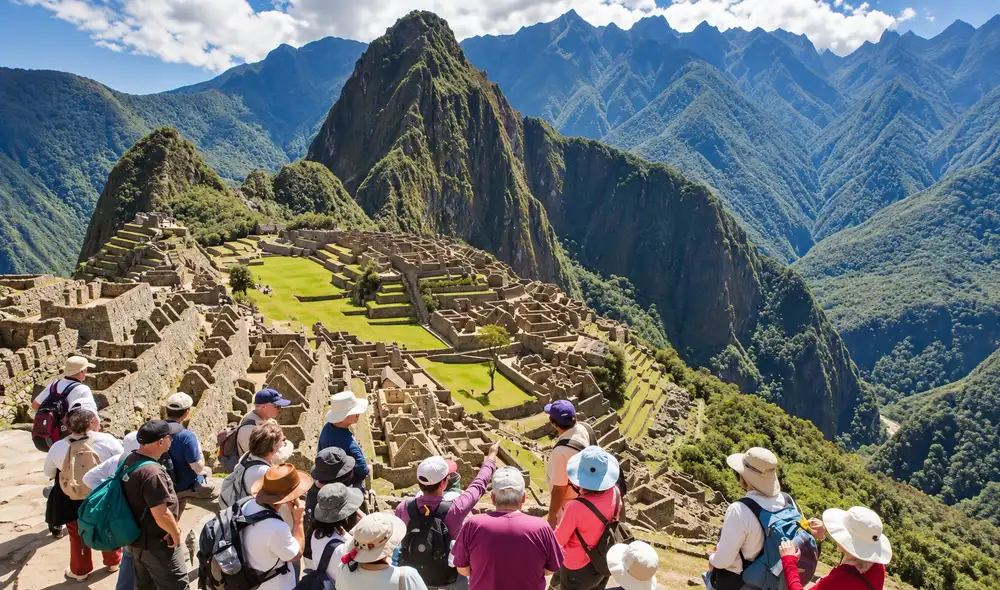 Especialistas llevan a cabo un estudio sobre la capacidad de carga en Machu Picchu, con el fin de proponer un nuevo aforo para el patrimonio cultural. El análisis reúne información técnica valiosa. Especialistas llevan a cabo un estudio sobre la capacidad de carga en Machu Picchu, con el fin de proponer un nuevo aforo para el patrimonio cultural. El análisis reúne información técnica valiosa.