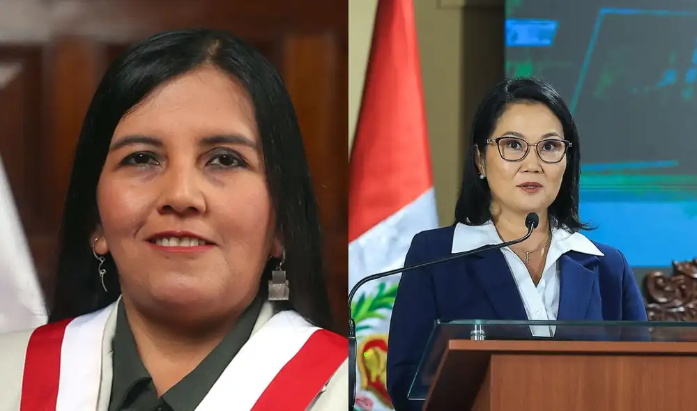 Comisión de Constitución, presidida por Giannina Avendaño, decidirá el futuro del pedido de facultades hecho por Keiko Fujimori | Composición: LR. Comisión de Constitución, presidida por Giannina Avendaño, decidirá el futuro del pedido de facultades hecho por Keiko Fujimori | Composición: LR.