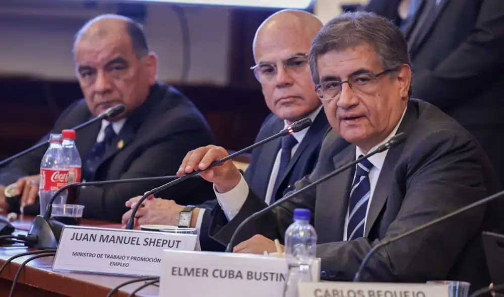 Ministro asistió al Congreso para sustentar el pedido de facultades en el ámbito laboral. Foto: difusión Ministro asistió al Congreso para sustentar el pedido de facultades en el ámbito laboral. Foto: difusión