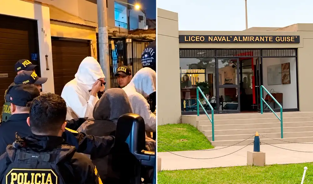 Los presuntos involucrados permanecen retenidos en la comisaría de San Borja a la espera de las investigaciones.