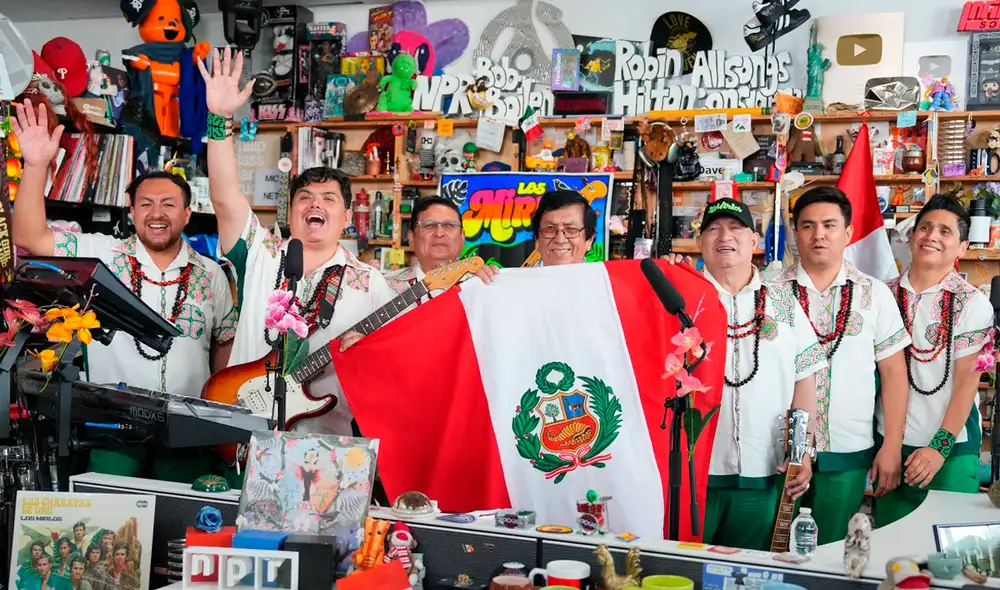 Los Mirlos buscan transmitir “la magia, el encanto y el sonido de la selva” a través del Tiny Desk. / Foto: YouTube