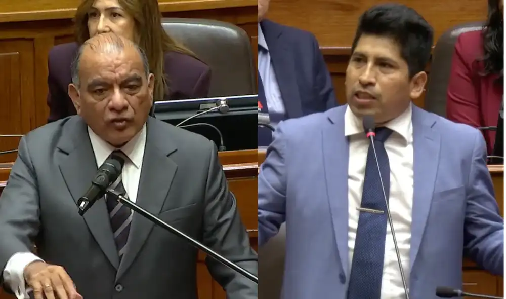 El diputado hizo referencia a un episodio donde el ministro se refirió con el mismo término a un informe presentado ante el Congreso. Foto: composición LR