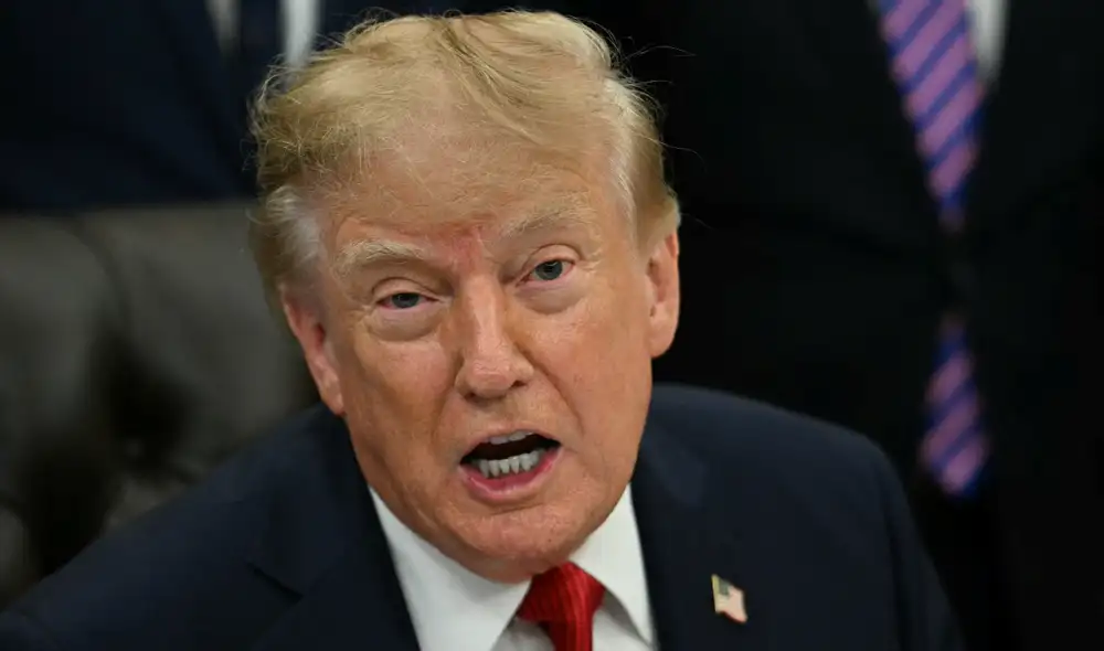 Trump anuncia un acuerdo de seguridad "permanente" sobre Groenlandia. Foto: AFP Trump anuncia un acuerdo de seguridad "permanente" sobre Groenlandia. Foto: AFP