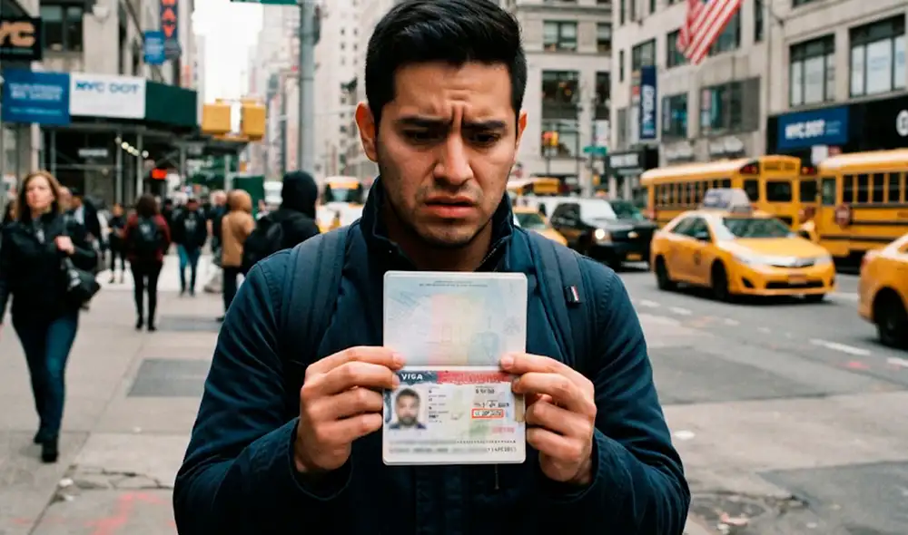 Esto sucede si tu visa americana venció mientras estás en EE.UU.