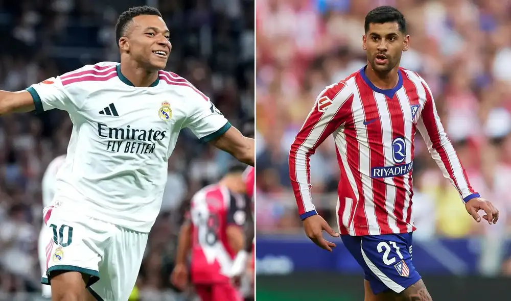 Real Madrid y Atlético de Madrid se enfrentan en LaLiga de España. Foto: LaLiga/composición LR