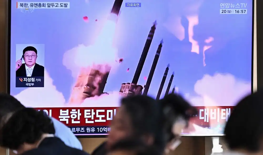 Corea del Norte volvió a probar misiles balísticos y desafió las críticas internacionales a su programa nuclear