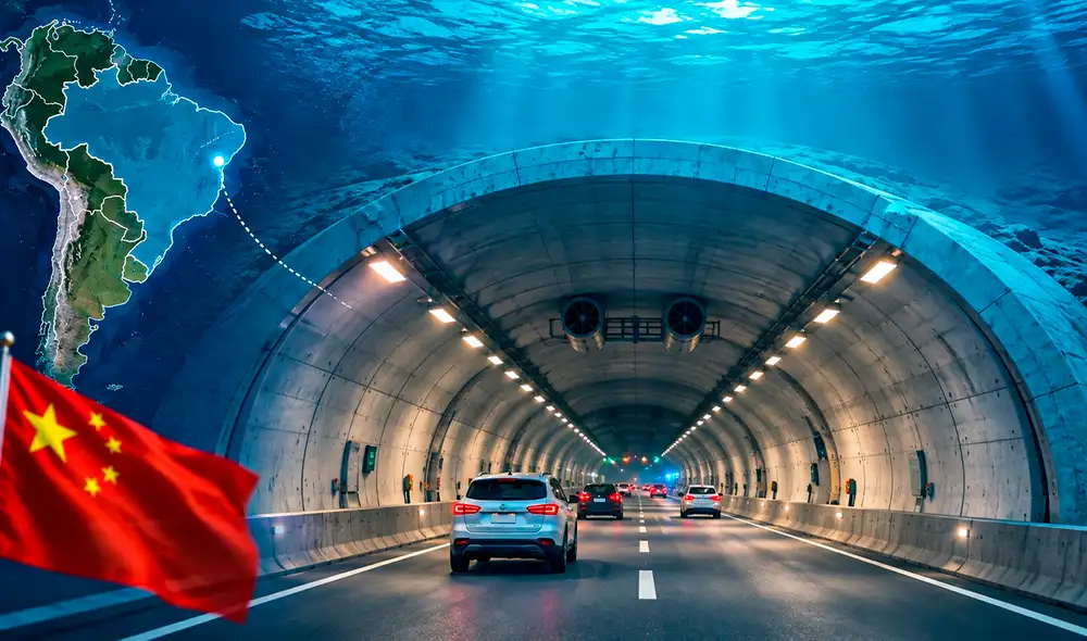 China se involucra en la construcción del primer túnel submarino de América Latina que conectará a Santos y Guarujá, con una extensión de 1,5 km y una inversión de R$ 6.800 millones. China se involucra en la construcción del primer túnel submarino de América Latina que conectará a Santos y Guarujá, con una extensión de 1,5 km y una inversión de R$ 6.800 millones.