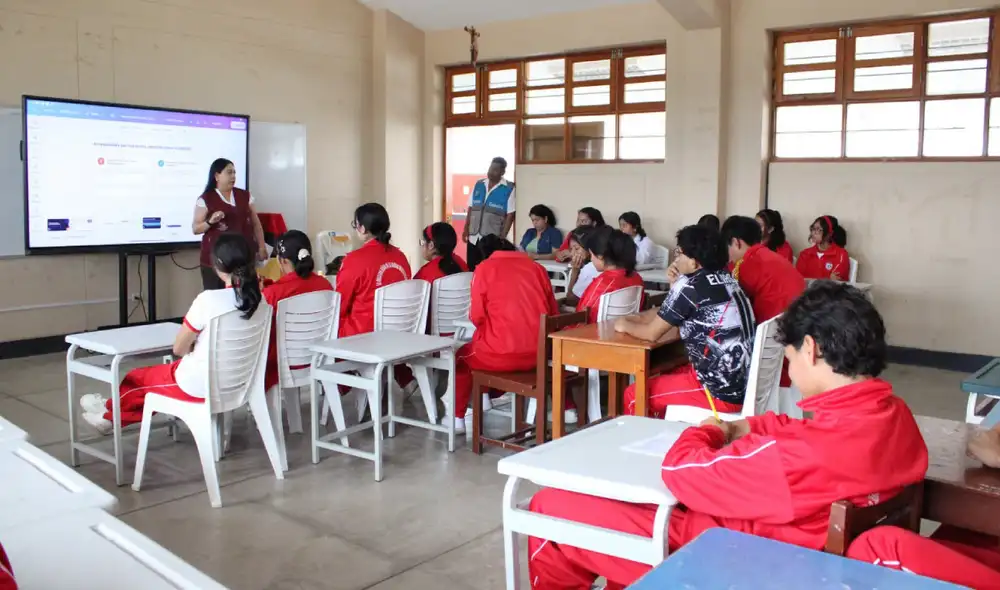 Corte de Piura orientó a escolares sobre responsabilidad penal adolescente. Foto: difusión. Corte de Piura orientó a escolares sobre responsabilidad penal adolescente. Foto: difusión.