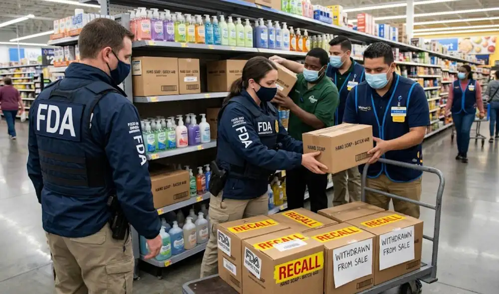 Retiran jabones de manos en Estados, según la FDA.