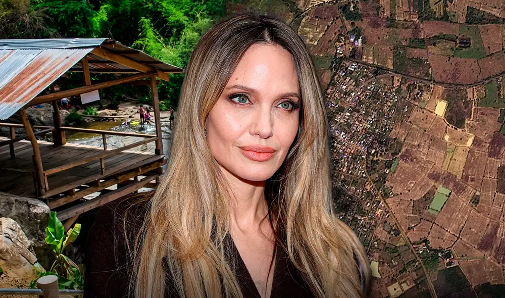Angelina Jolie ha impulsado un proyecto humanitario en Camboya desde 2002, tras adoptar a su hijo Maddox. La Maddox Foundation protege más de 40.000 hectáreas en Samlout.