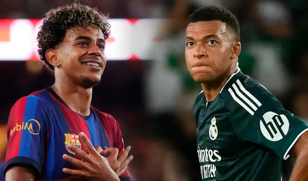 Barcelona y Real Madrid afrontan realidades distintas en LaLiga 2026-27. Foto: composición LR/AFP Barcelona y Real Madrid afrontan realidades distintas en LaLiga 2026-27. Foto: composición LR/AFP