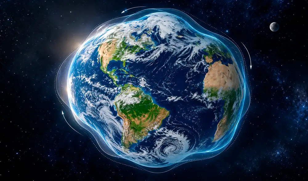 Un estudio del JPL de la NASA revela que la Tierra no es una esfera rígida, sino que experimenta oscilaciones milimétricas en su masa anualmente, afectando la precisión en la localización.