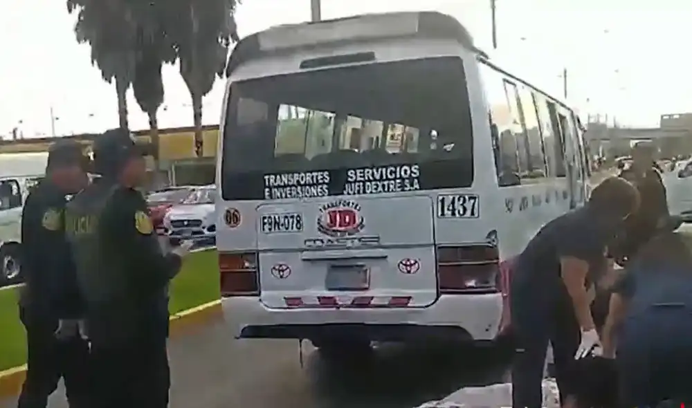 Padre en estado de shock tras la muerte de su hija en accidente vial en avenida Óscar R. Benavides Padre en estado de shock tras la muerte de su hija en accidente vial en avenida Óscar R. Benavides