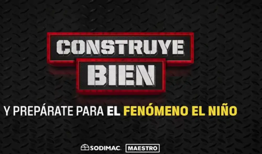 Ante el Fenómeno del Niño, Sodimac brinda recomendaciones para estar prevenidos. Foto: difusión.