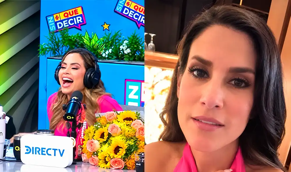Ethel Pozo narra el regaño de Gisela Valcárcel tras su salida con Pía Copello. / Composición LR / TikTok Ethel Pozo narra el regaño de Gisela Valcárcel tras su salida con Pía Copello. / Composición LR / TikTok