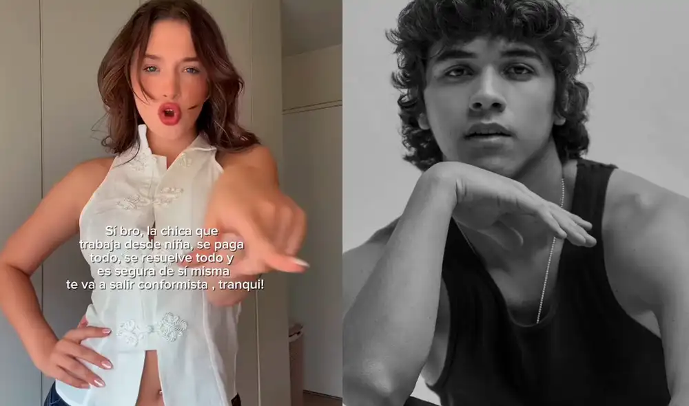 Adriana Campos Salazar y Thiago Vernal dejaron de aparecer juntos en redes hace varios meses. Foto: Composición LR/Captura/Instagram Adriana Campos Salazar y Thiago Vernal dejaron de aparecer juntos en redes hace varios meses. Foto: Composición LR/Captura/Instagram