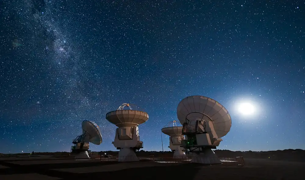 Captan emisiones directas de ondas de radio originadas en un exoplaneta. Foto: Wikimedia Captan emisiones directas de ondas de radio originadas en un exoplaneta. Foto: Wikimedia