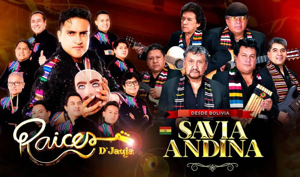 Raíces de Jauja y Savia Andina se presentan en octubre en Lima.